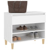 Weißer Schuhschrank Agripina 70x36x60cm (Holz)