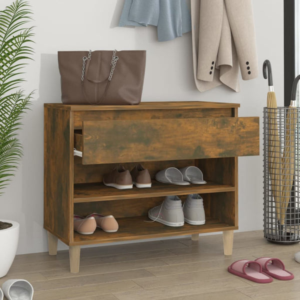 Schuhschrank Agripina 70x36x60cm Wildeiche (Holz)