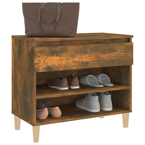 Schuhschrank Agripina 70x36x60cm Wildeiche (Holz)