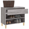 Schuhschrank Agripina 70x36x60cm grau (Holz)