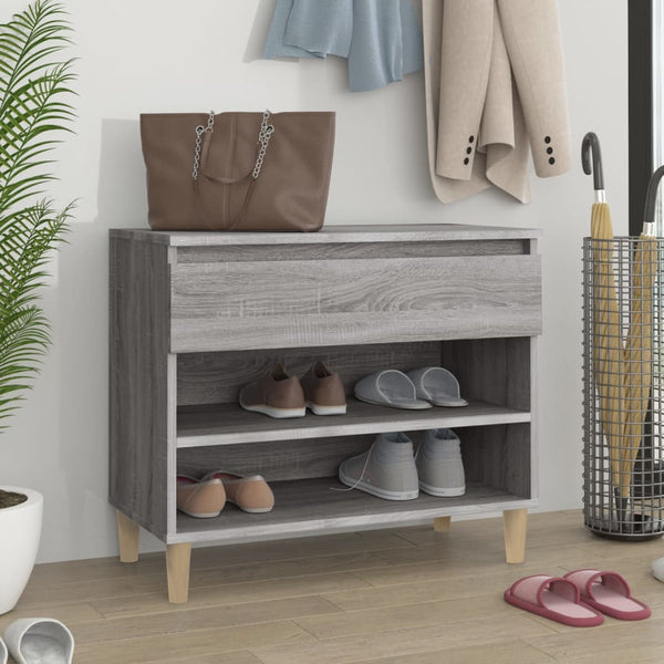 Schuhschrank Agripina 70x36x60cm grau (Holz)