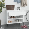 Weißer Schuhschrank Eustace 70x36x60cm (Holz)