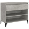 Schuhschrank Eustace, betongrau, 70x36x60cm (Holz)