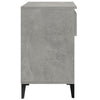 Schuhschrank Eustace, betongrau, 70x36x60cm (Holz)