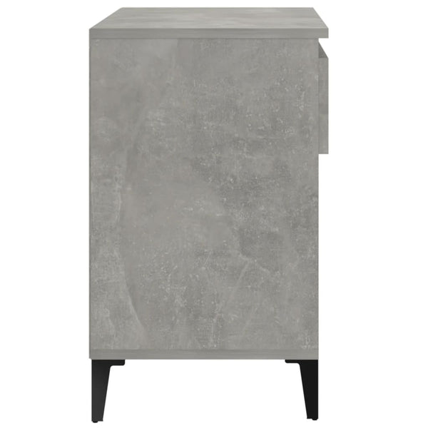Schuhschrank Eustace, betongrau, 70x36x60cm (Holz)