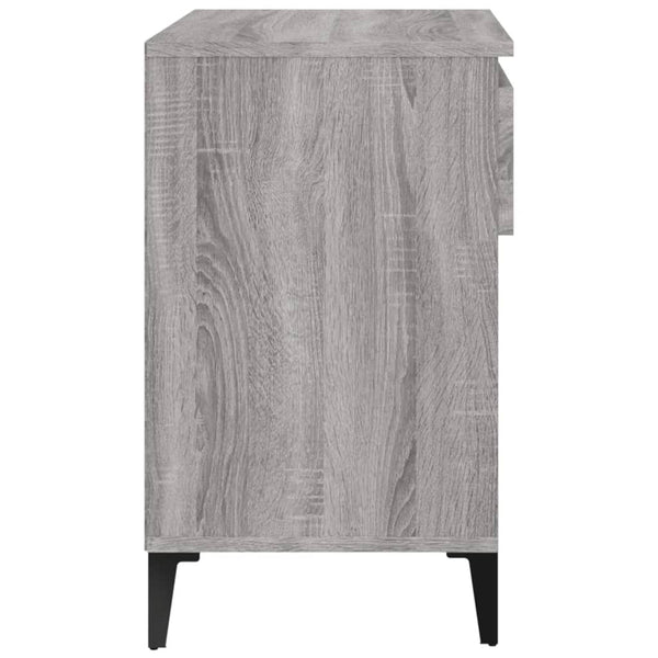 Grauer Schuhschrank Eustace 70x36x60cm (Holz)