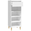 Weißer Schuhschrank Amon 40x36x105cm (Holz)