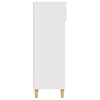 Weißer Schuhschrank Amon 40x36x105cm (Holz)
