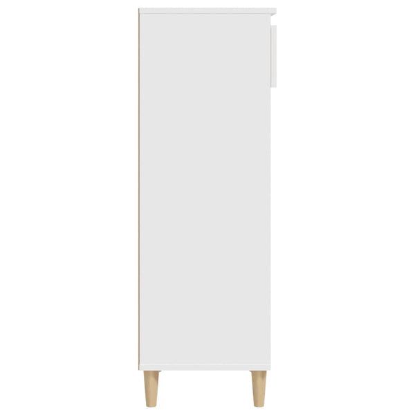 Weißer Schuhschrank Amon 40x36x105cm (Holz)