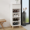 Weißer Schuhschrank Amon 40x36x105cm (Holz)