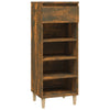 Schuhschrank Amon aus Räuchereiche 40x36x105cm (Holz)