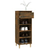 Schuhschrank Amon aus Räuchereiche 40x36x105cm (Holz)