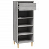 Grauer Schuhschrank Amon 40x36x105cm (Holz)