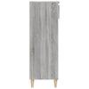 Grauer Schuhschrank Amon 40x36x105cm (Holz)