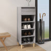 Grauer Schuhschrank Amon 40x36x105cm (Holz)