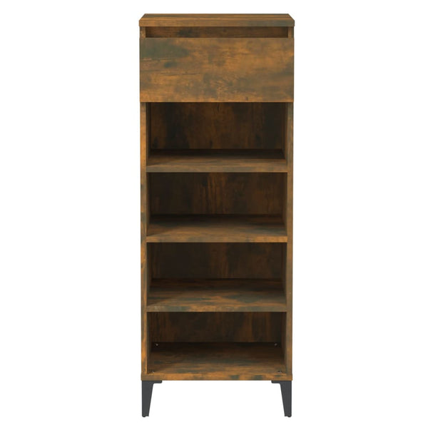 Räuchereichen-Schuhregal Che 40x36x105cm (Holz)
