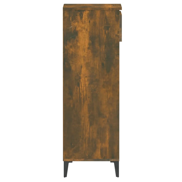 Räuchereichen-Schuhregal Che 40x36x105cm (Holz)