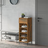 Räuchereichen-Schuhregal Che 40x36x105cm (Holz)