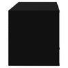 Schwarzer Wandschuhschrank Pase 70x35x38cm (Holz)
