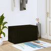 Schwarzer Wandschuhschrank Pase 70x35x38cm (Holz)