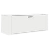 Weißer Wandschuhschrank Cirap 100x35x38cm (Holz)