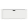 Weißer Wandschuhschrank Cirap 100x35x38cm (Holz)