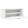 Weißer Wandschuhschrank Cirap 100x35x38cm (Holz)