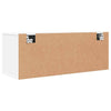 Weißer Wandschuhschrank Cirap 100x35x38cm (Holz)