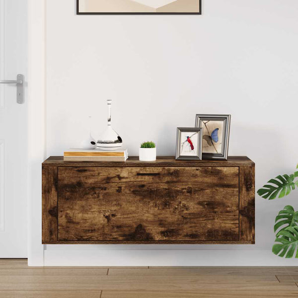 Räuchereichen-Schuhschrank Cirap 100x35x38cm (Holz)
