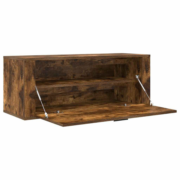 Räuchereichen-Schuhschrank Cirap 100x35x38cm (Holz)
