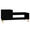 Couchtisch Calistita 100x50x45cm, schwarz (Holz)