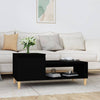 Couchtisch Calistita 100x50x45cm, schwarz (Holz)