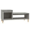 Betongrauer Couchtisch Calista 100x50x45cm (Holz)