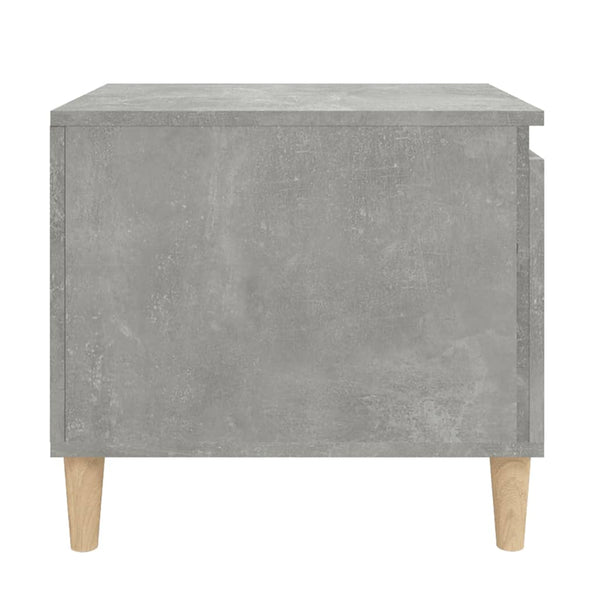 Betongrauer Couchtisch Calista 100x50x45cm (Holz)