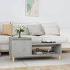Betongrauer Couchtisch Calista 100x50x45cm (Holz)