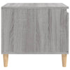 Grauer Couchtisch Calistita 100x50x45cm (Holz)