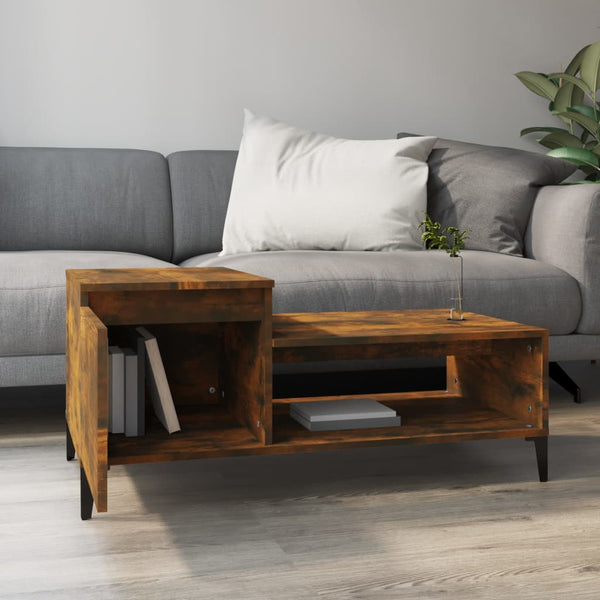 Couchtisch Marghiola Wildeiche 100x50x45cm (Holz)