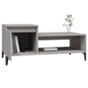Grauer Couchtisch Marghiola 100x50x45cm (Holz)