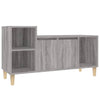 Graues TV-Möbel Costico 100x35x55cm (Holz)