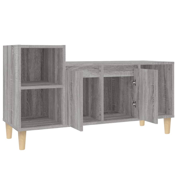 Graues TV-Möbel Costico 100x35x55cm (Holz)
