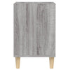Graues TV-Möbel Costico 100x35x55cm (Holz)