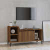 Braunes TV-Sideboard Duff 100x35x55cm (Holz)