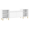 Weißer TV-Schrank Salivestru 160x35x55cm (Holz)