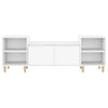 Weißer TV-Schrank Salivestru 160x35x55cm (Holz)