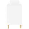 Weißer TV-Schrank Salivestru 160x35x55cm (Holz)