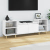 Weißer TV-Schrank Salivestru 160x35x55cm (Holz)