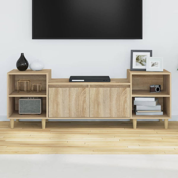 TV-Möbel Sonoma Eiche Salivestru 160x35x55cm (Holz)