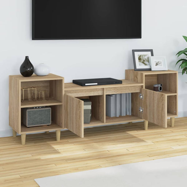 TV-Möbel Sonoma Eiche Salivestru 160x35x55cm (Holz)