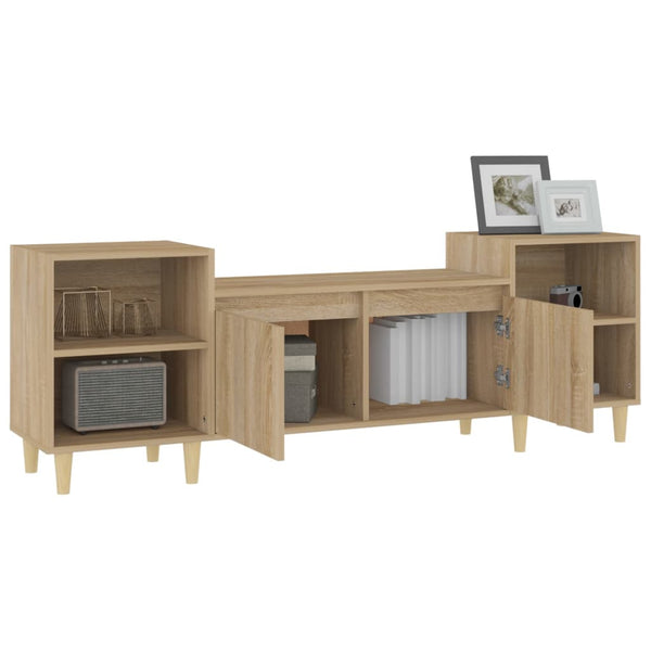 TV-Möbel Sonoma Eiche Salivestru 160x35x55cm (Holz)
