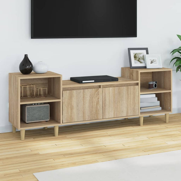 TV-Möbel Sonoma Eiche Salivestru 160x35x55cm (Holz)